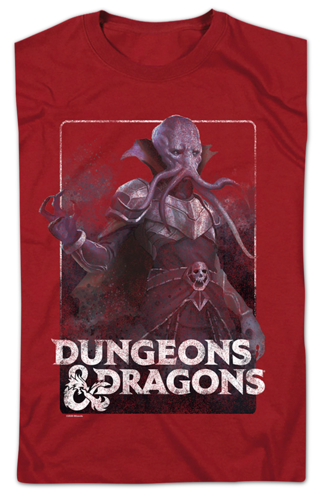 Mind Flayer Dungeons & Dragons T-Shirt product image 2