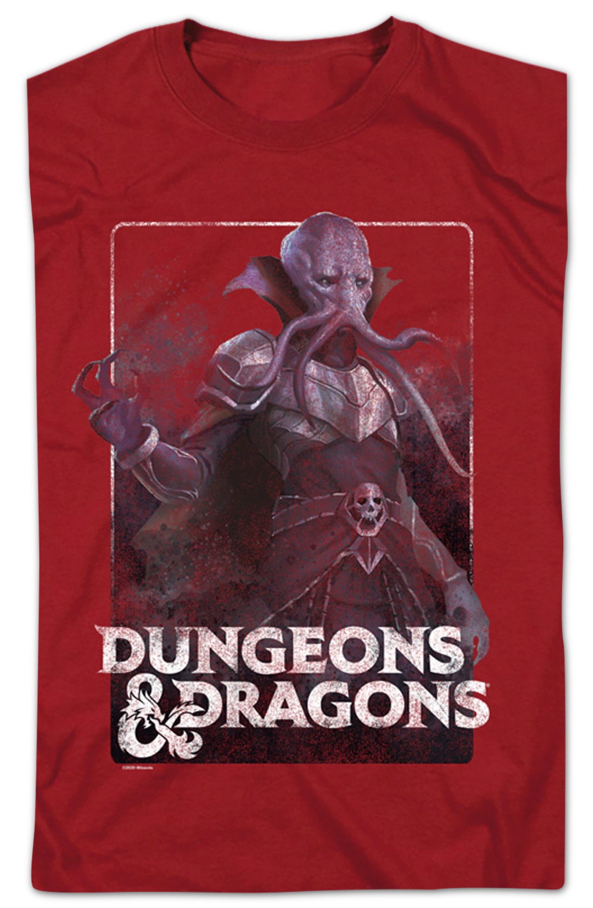 Mind Flayer Dungeons & Dragons T-Shirt product image 2