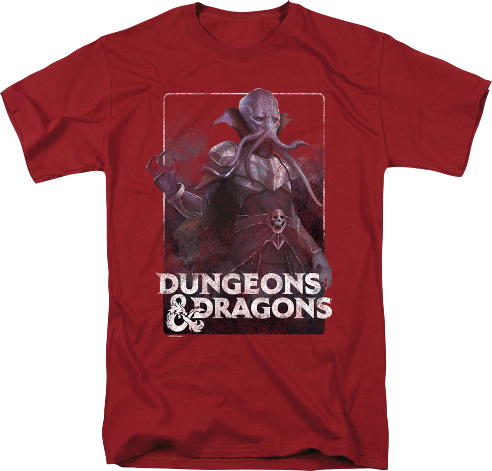 Mind Flayer Dungeons & Dragons T-Shirt product image 1