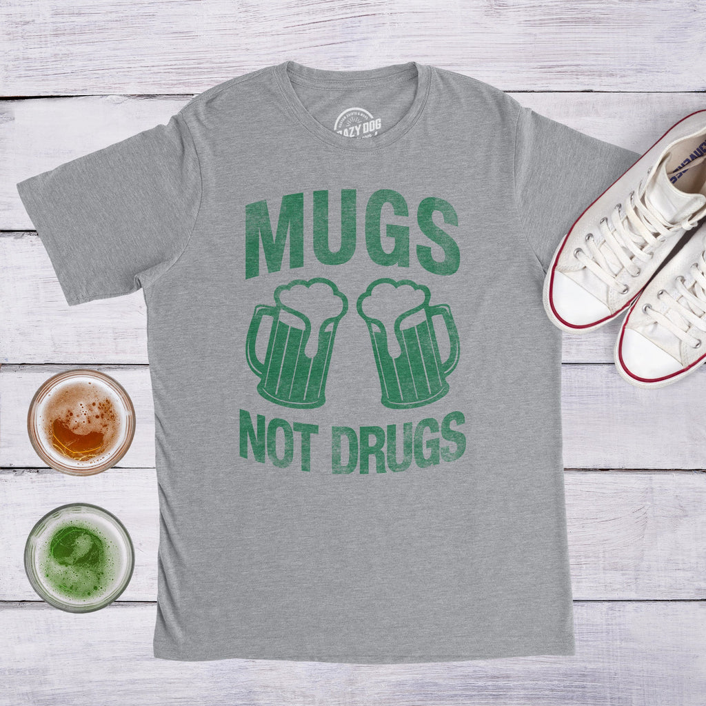 Mugs Not Drugs Men's T Shirt product image 2