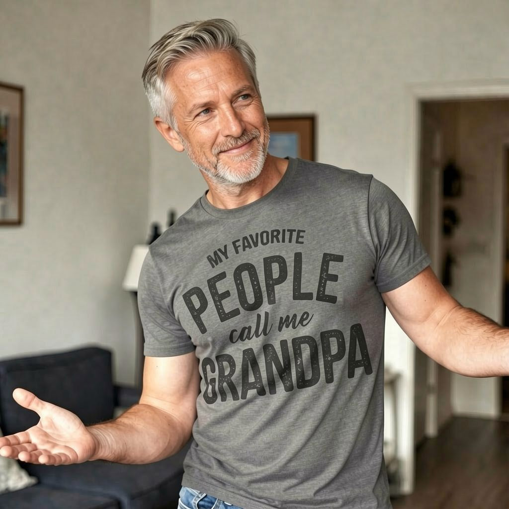 My Favorite People Call Me Grandpa Men's T Shirt product image 2