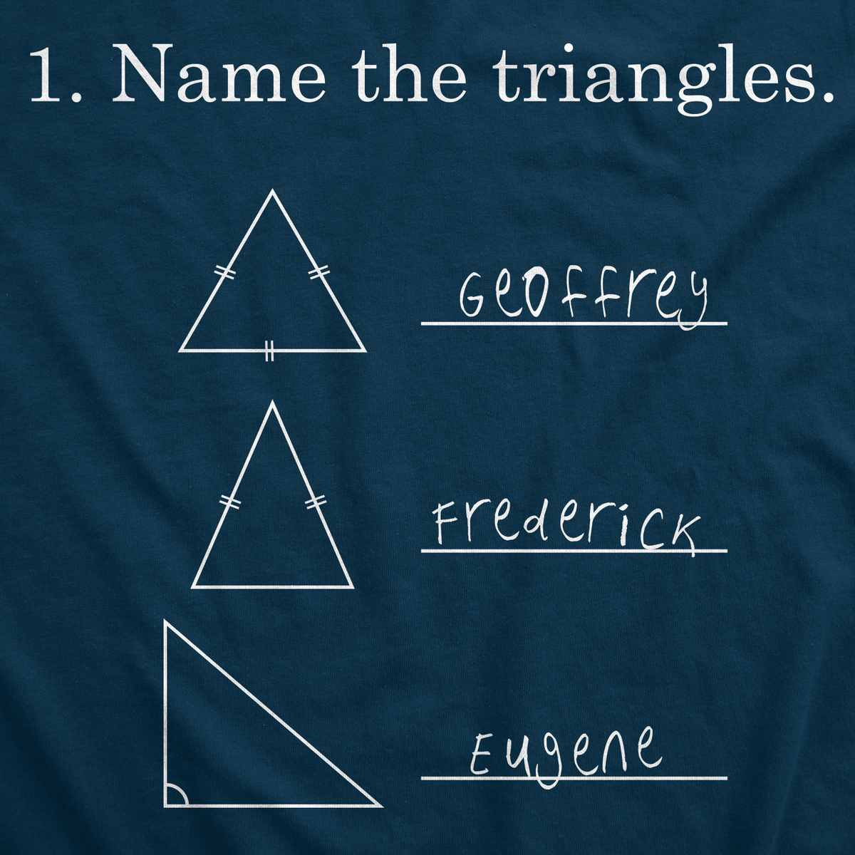Name The Triangles Women's T Shirt product image 10