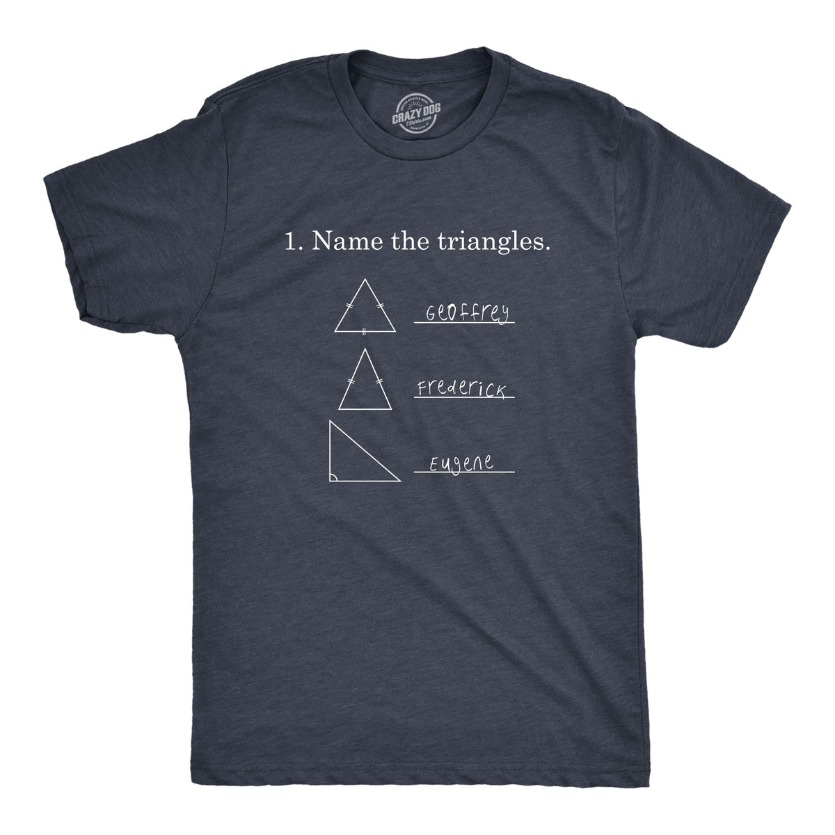 Name The Triangles Men's T Shirt product image 6