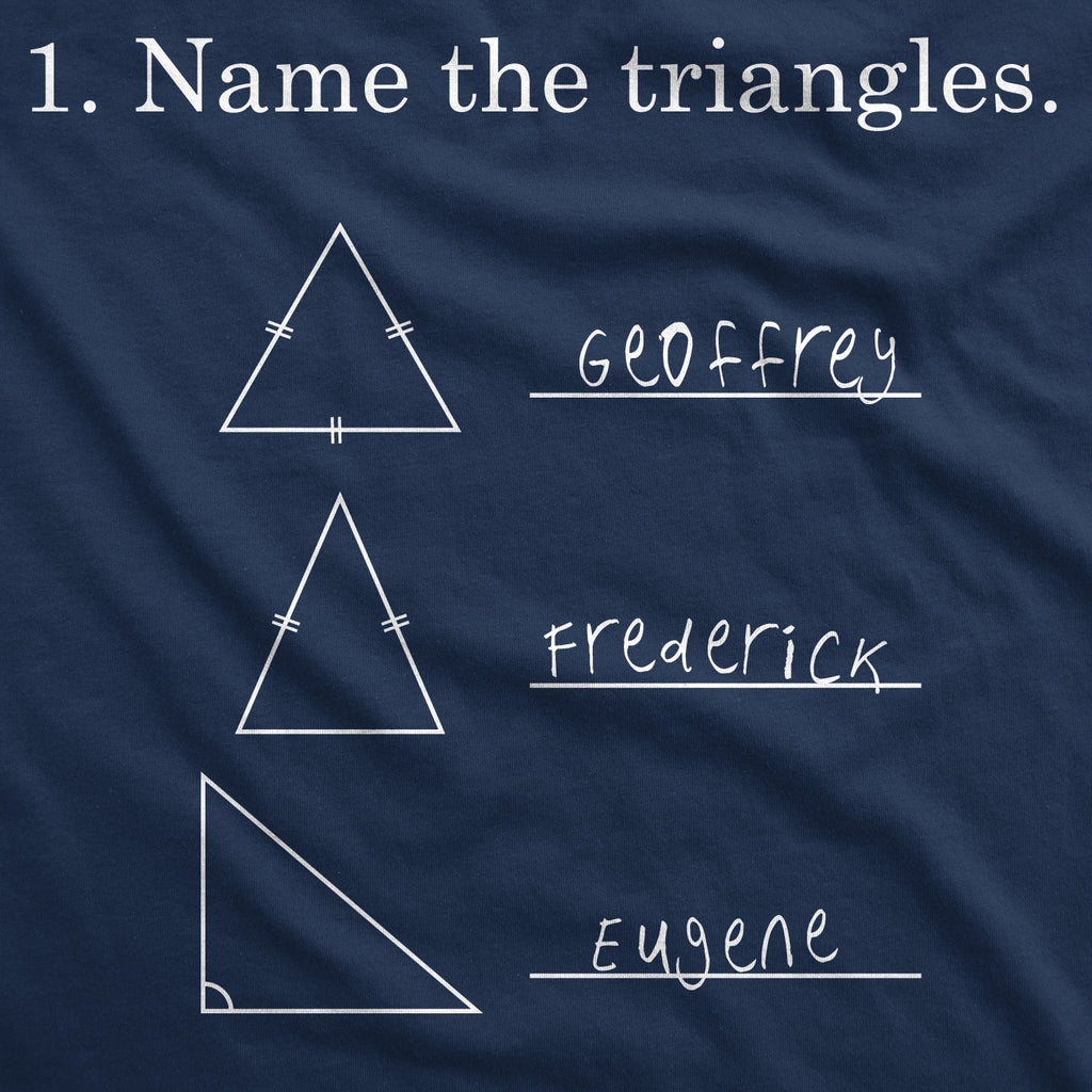 Name The Triangles Women's T Shirt product image 3