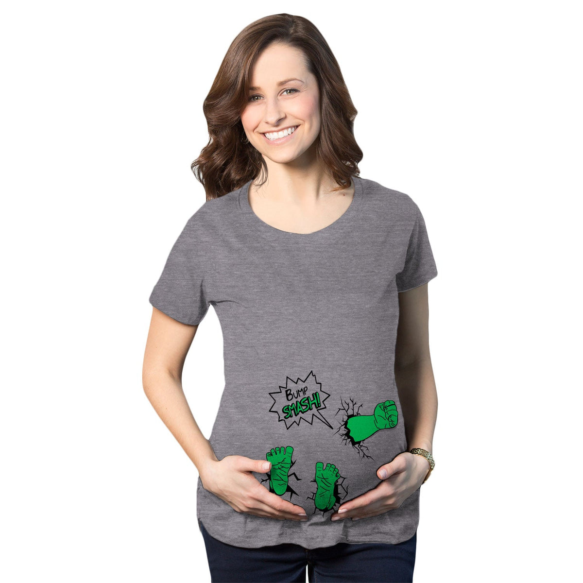 Bump Smash Maternity T Shirt product image 1