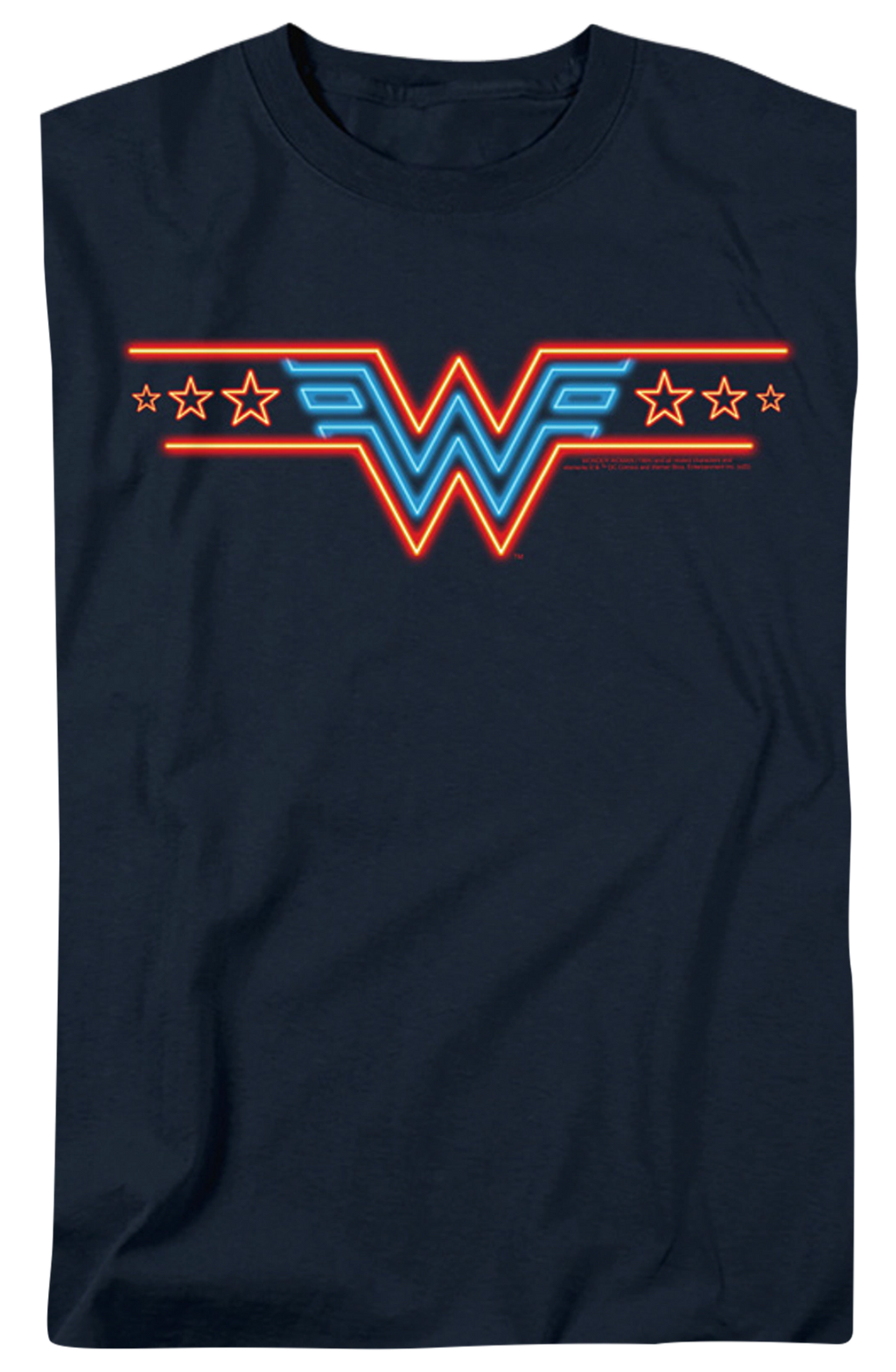 Neon Logo Wonder Woman T-Shirt product image 2