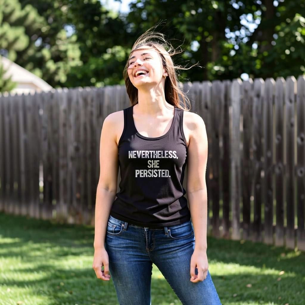 Nevertheless She Persisted Women's Tank Top