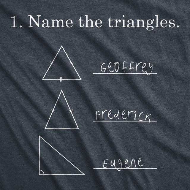 Name The Triangles Men's T Shirt product image 12