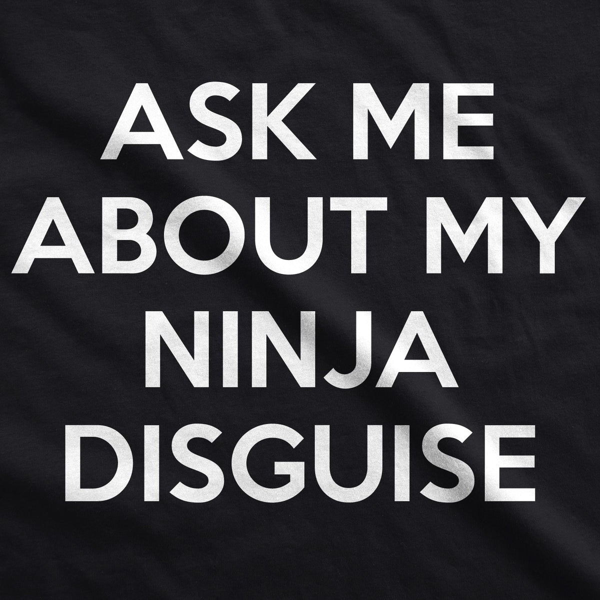 Ask Me About My Ninja Disguise Flip Youth T Shirt product image 4