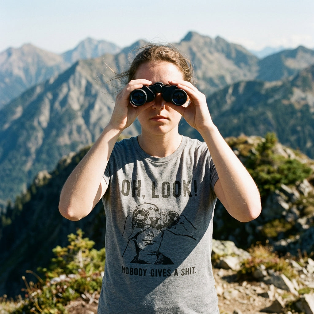 Oh Look Nobody Gives A Shit Women's T Shirt product image 2