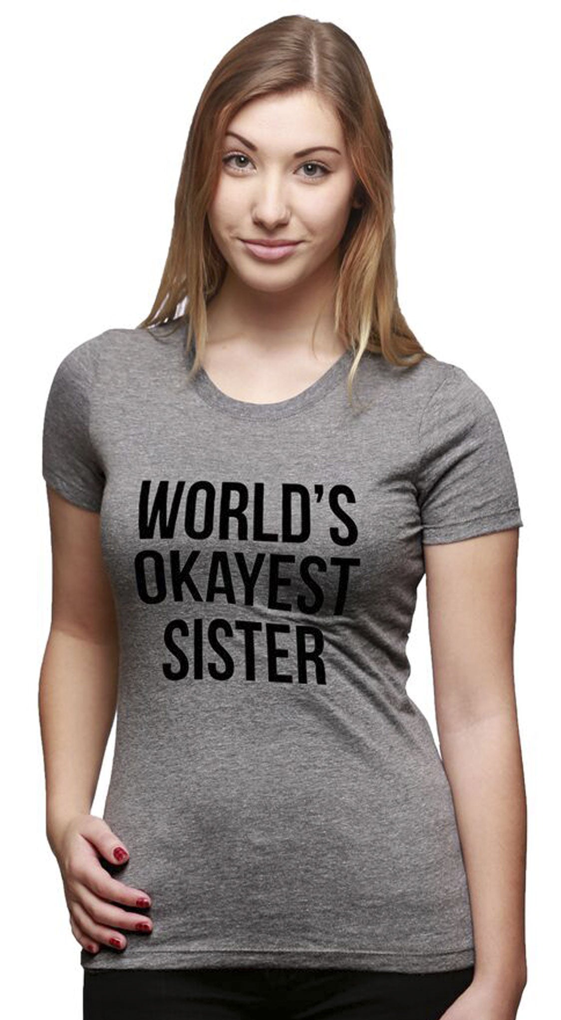 World's Okayest Sister Women's T Shirt product image 19