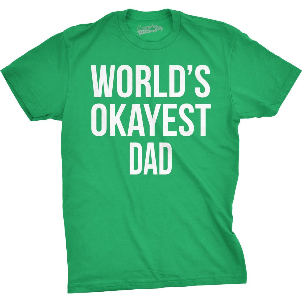 World's Okayest Dad Men's T Shirt product image 9