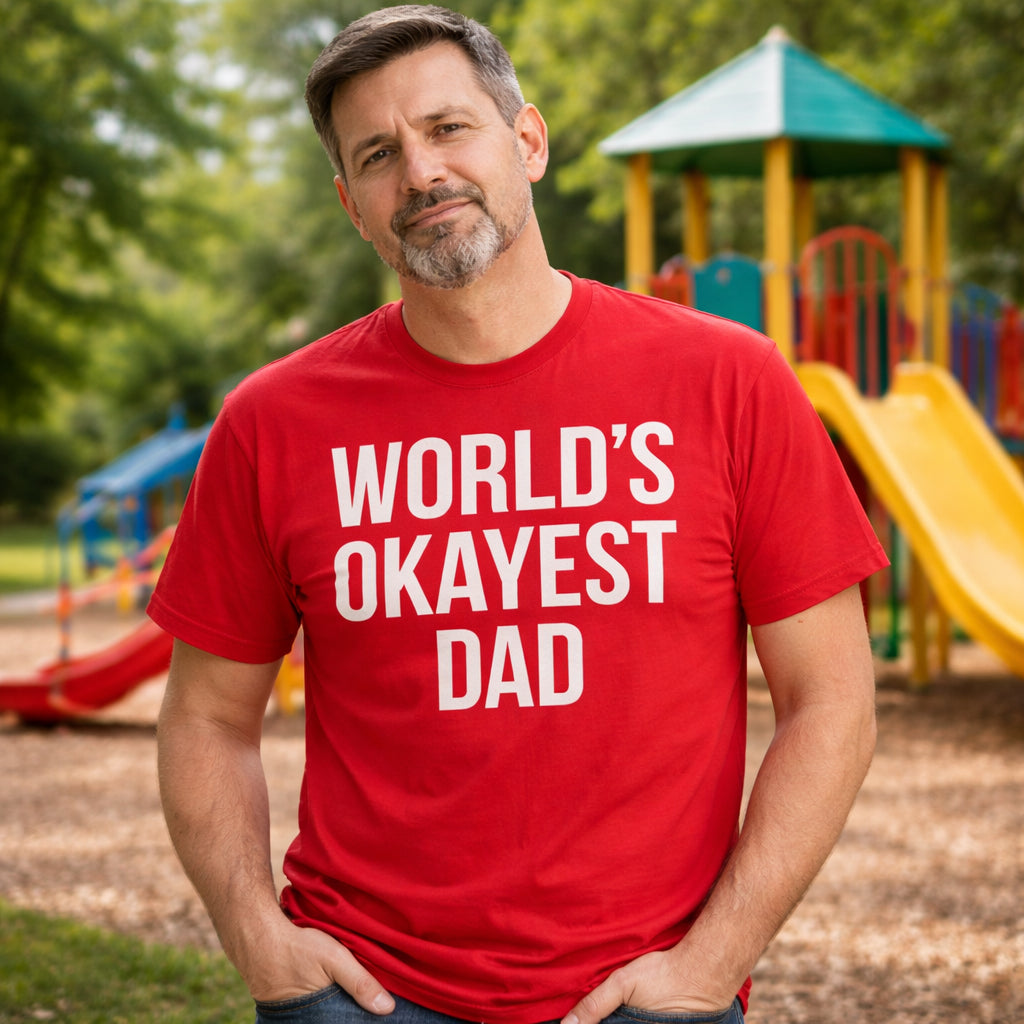 World's Okayest Dad Men's T Shirt product image 14