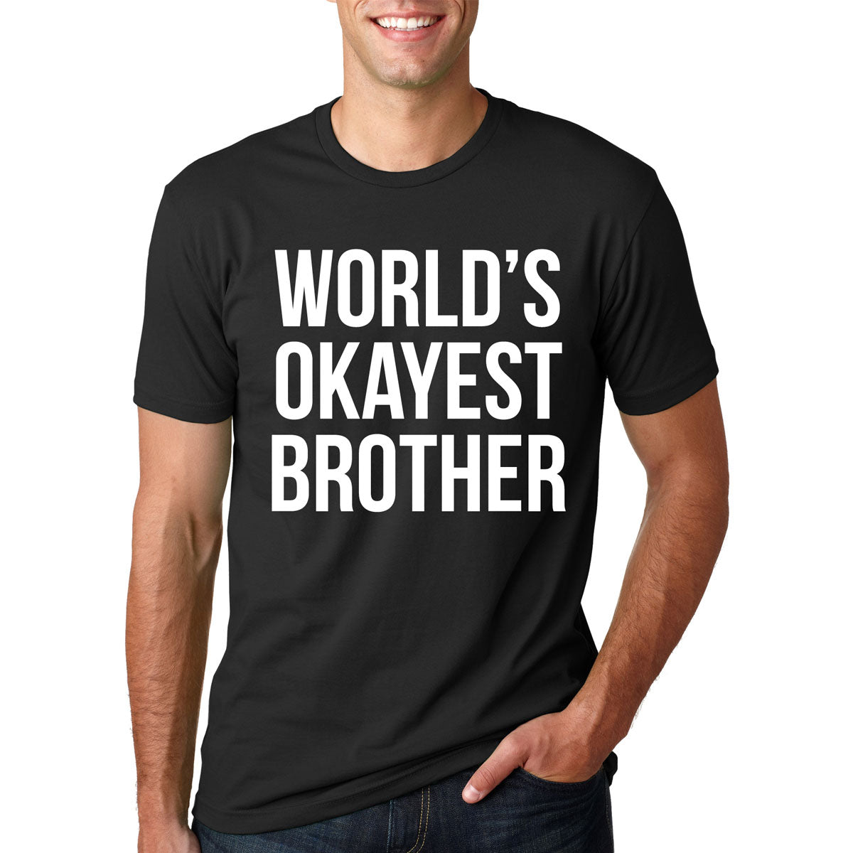 World's Okayest Brother Men's T Shirt product image 22