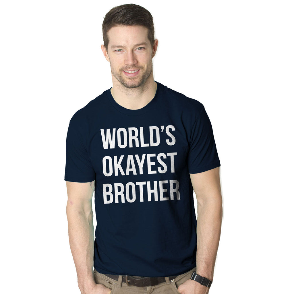 World's Okayest Brother Men's T Shirt product image 24