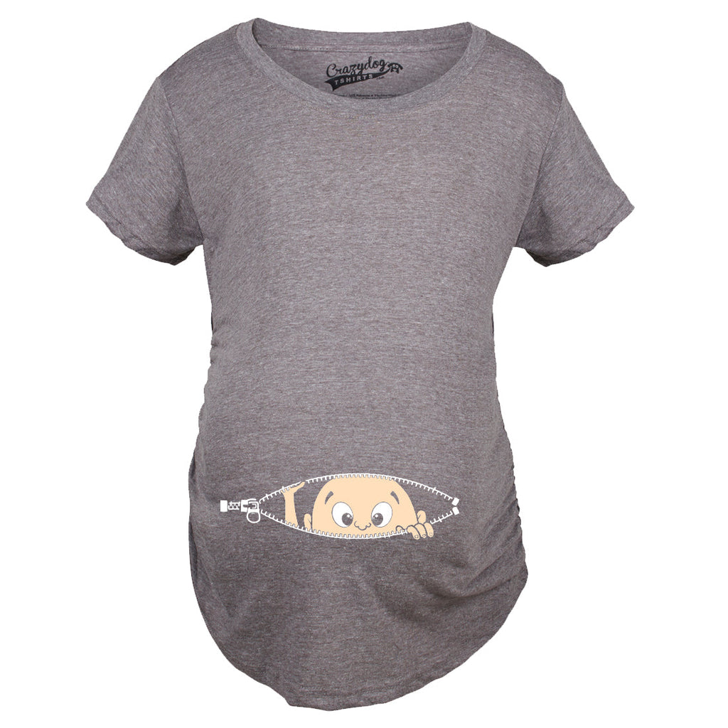 Peeking Baby Maternity T Shirt product image 22