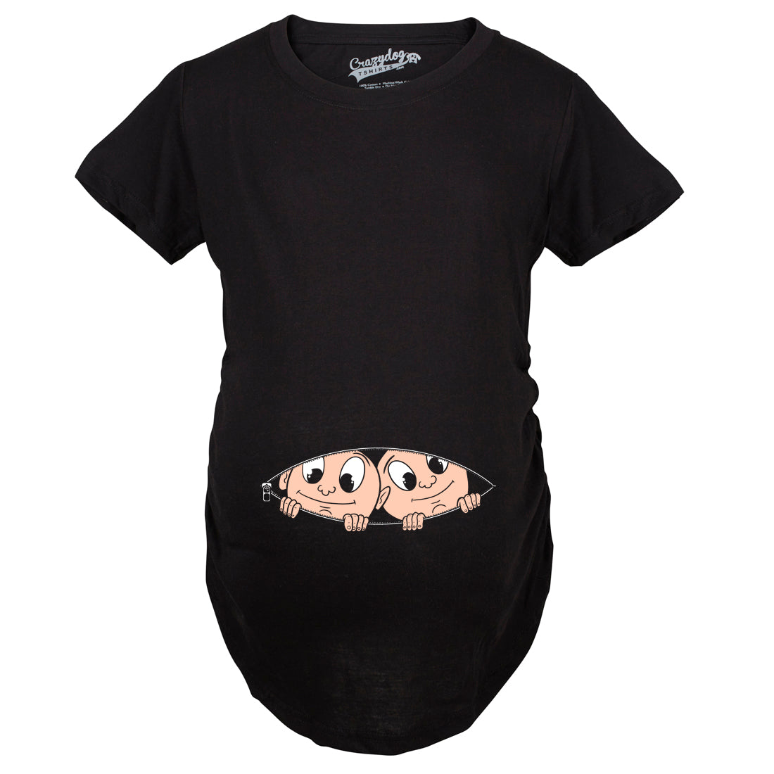 Peeking Twins Maternity T Shirt product image 8