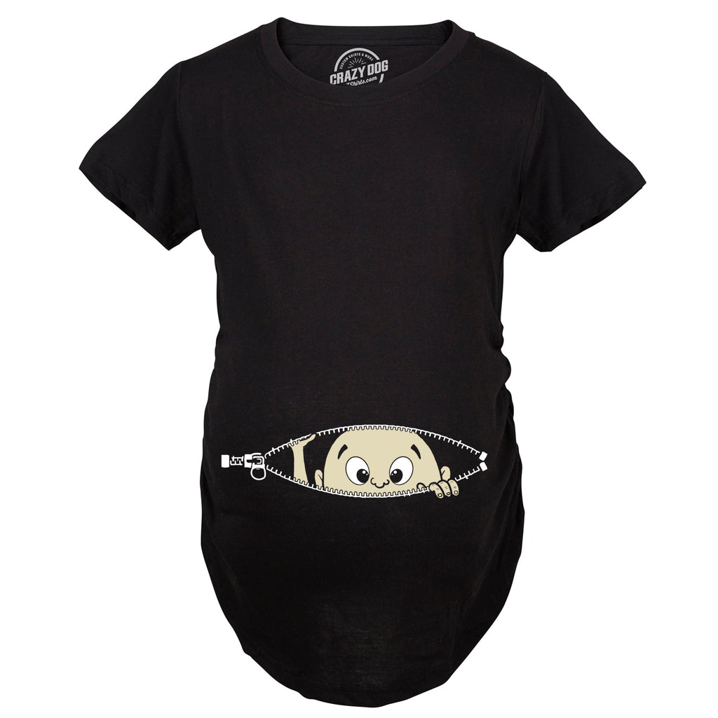 Peeking Baby Maternity T Shirt product image 25
