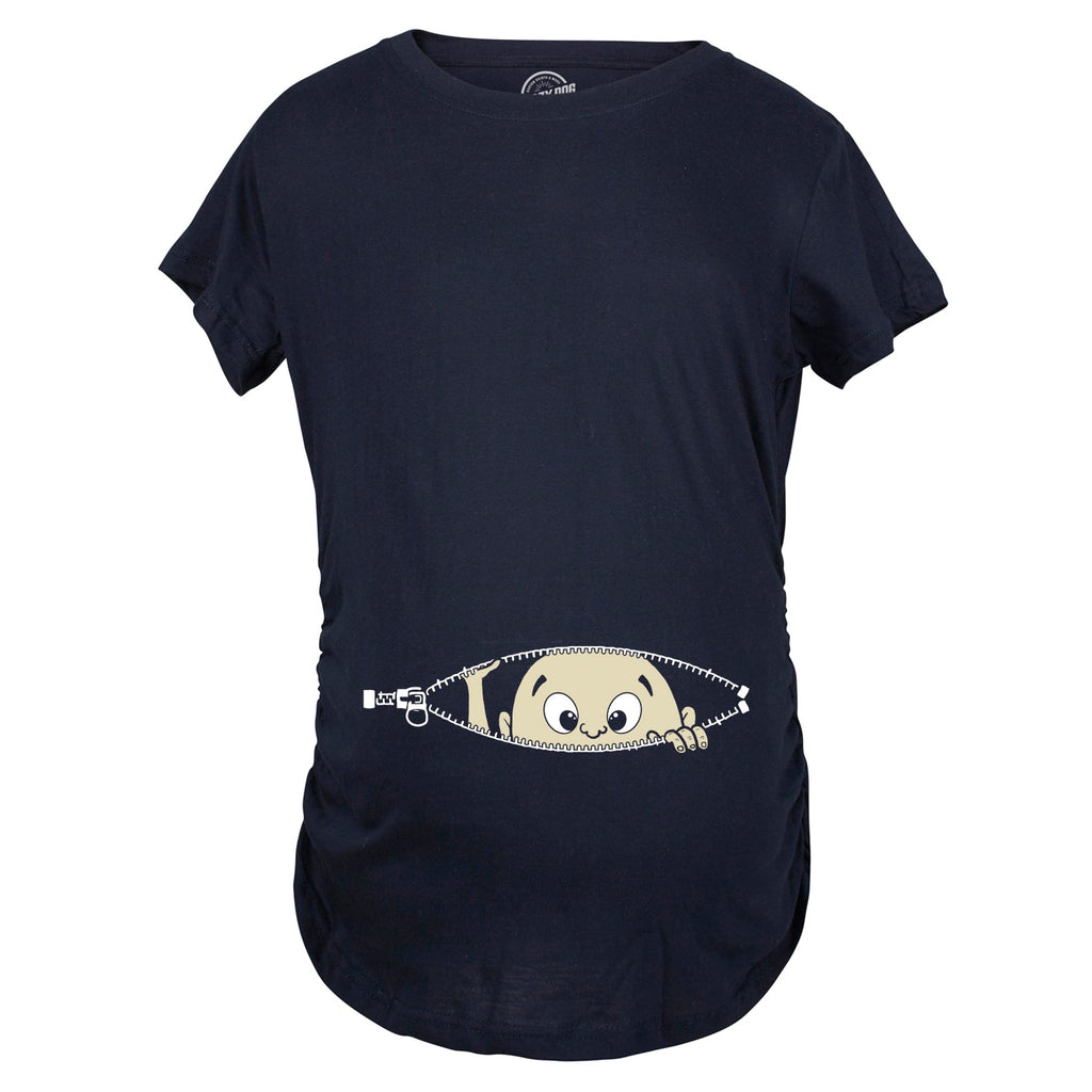 Peeking Baby Maternity T Shirt product image 2