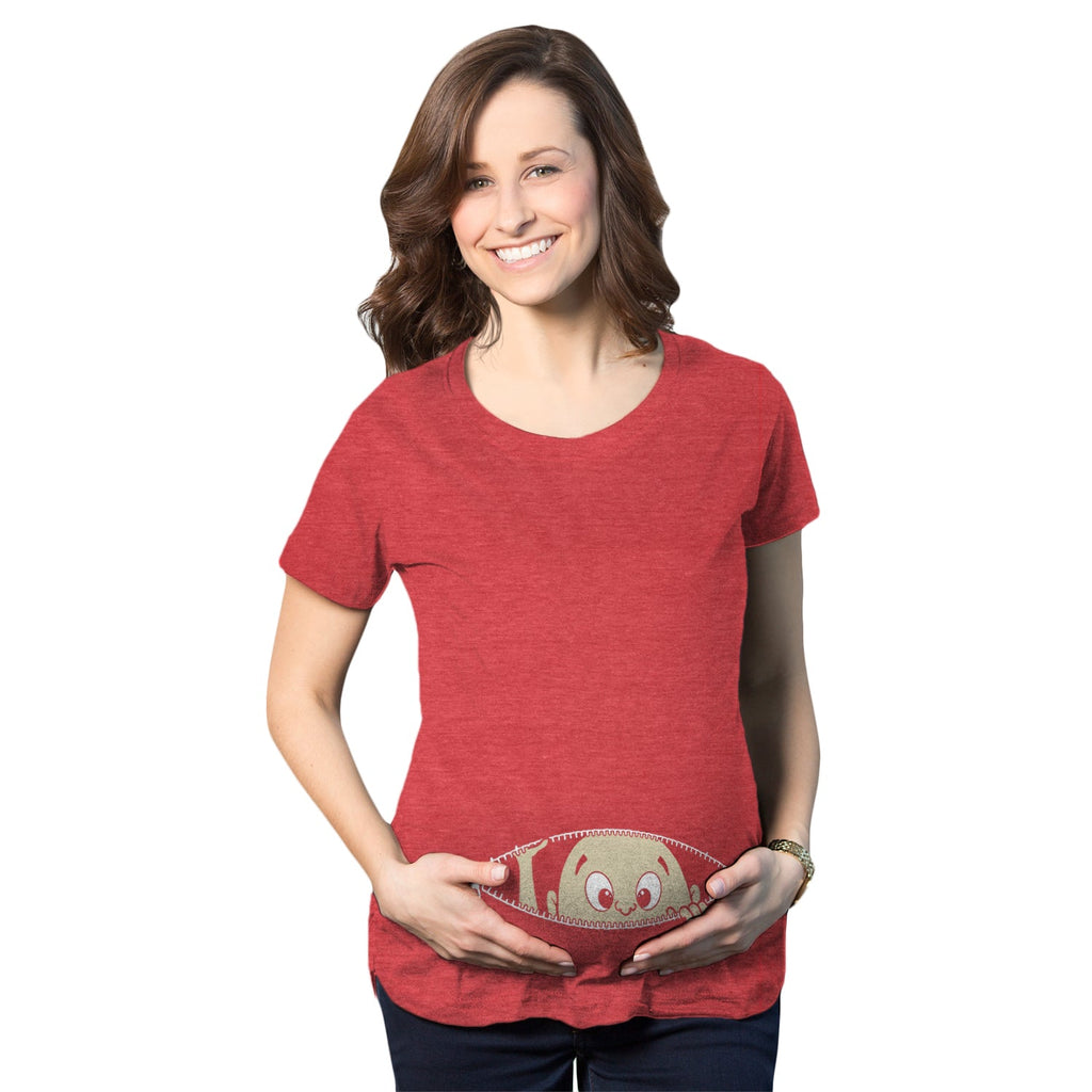 Peeking Baby Maternity T Shirt product image 10