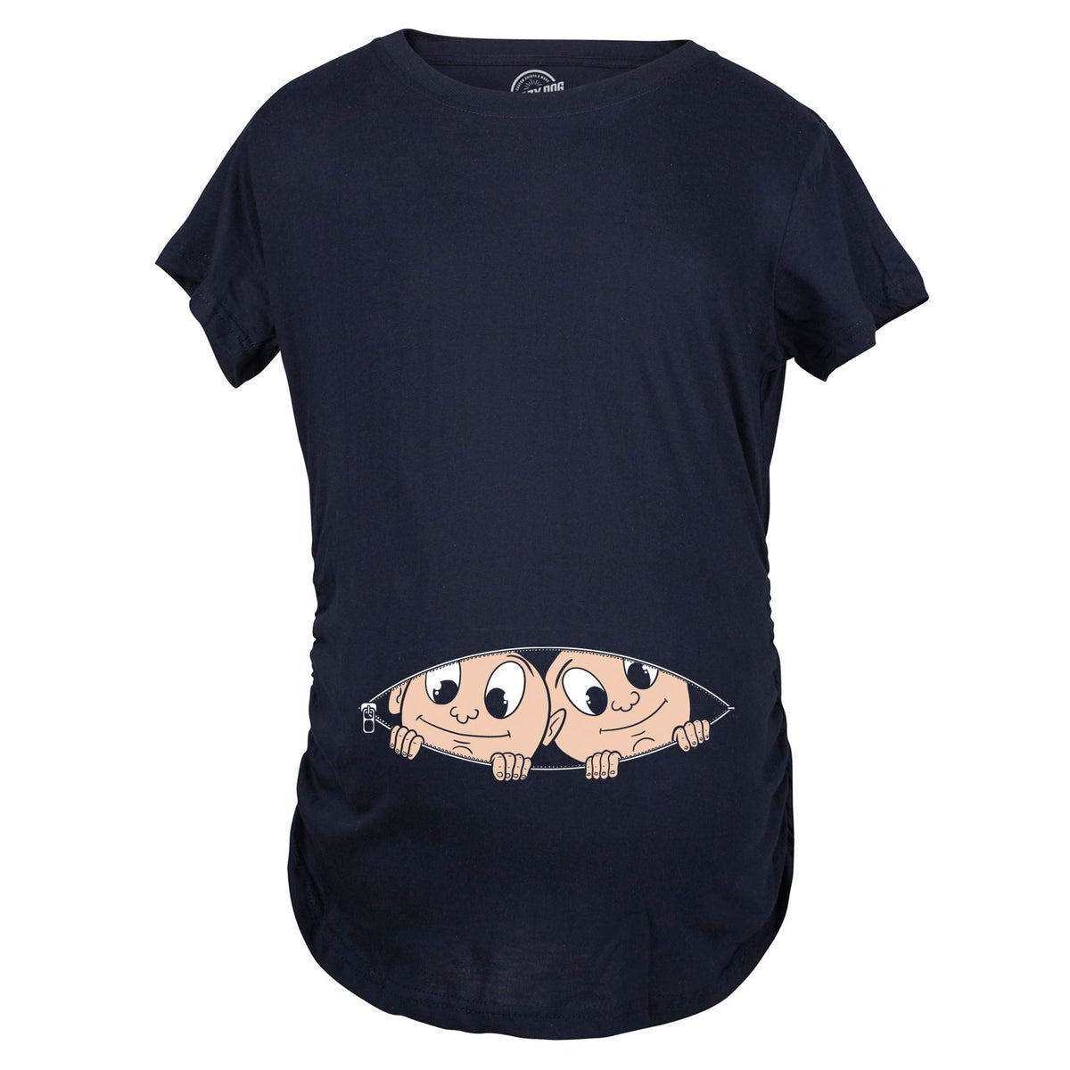 Peeking Twins Maternity T Shirt product image 3