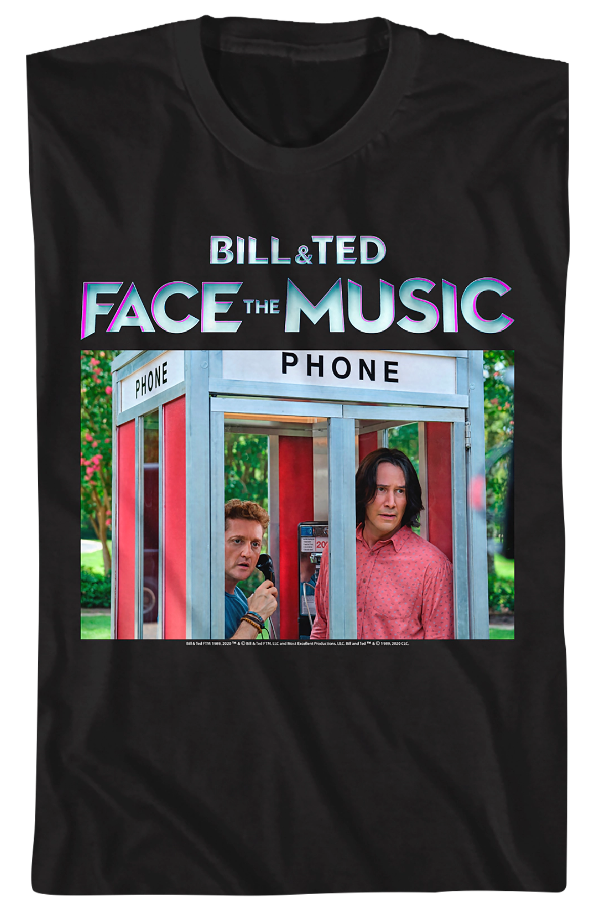 Phone Booth Bill and Ted Face the Music T-Shirt product image 2