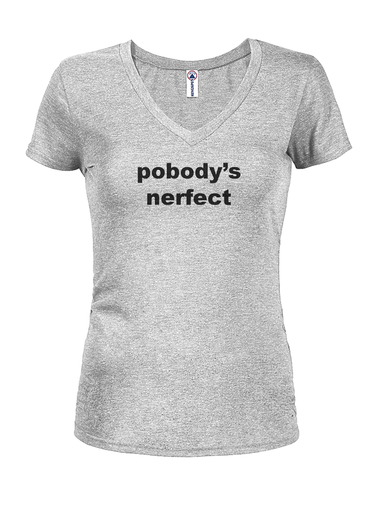 pobody's nerfect Juniors V Neck T-Shirt product image 3