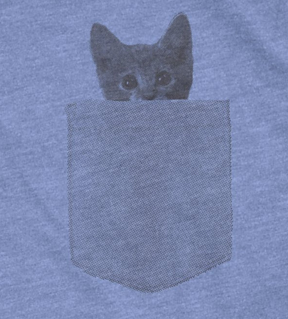 Pocket Cat Men's T Shirt product image 13