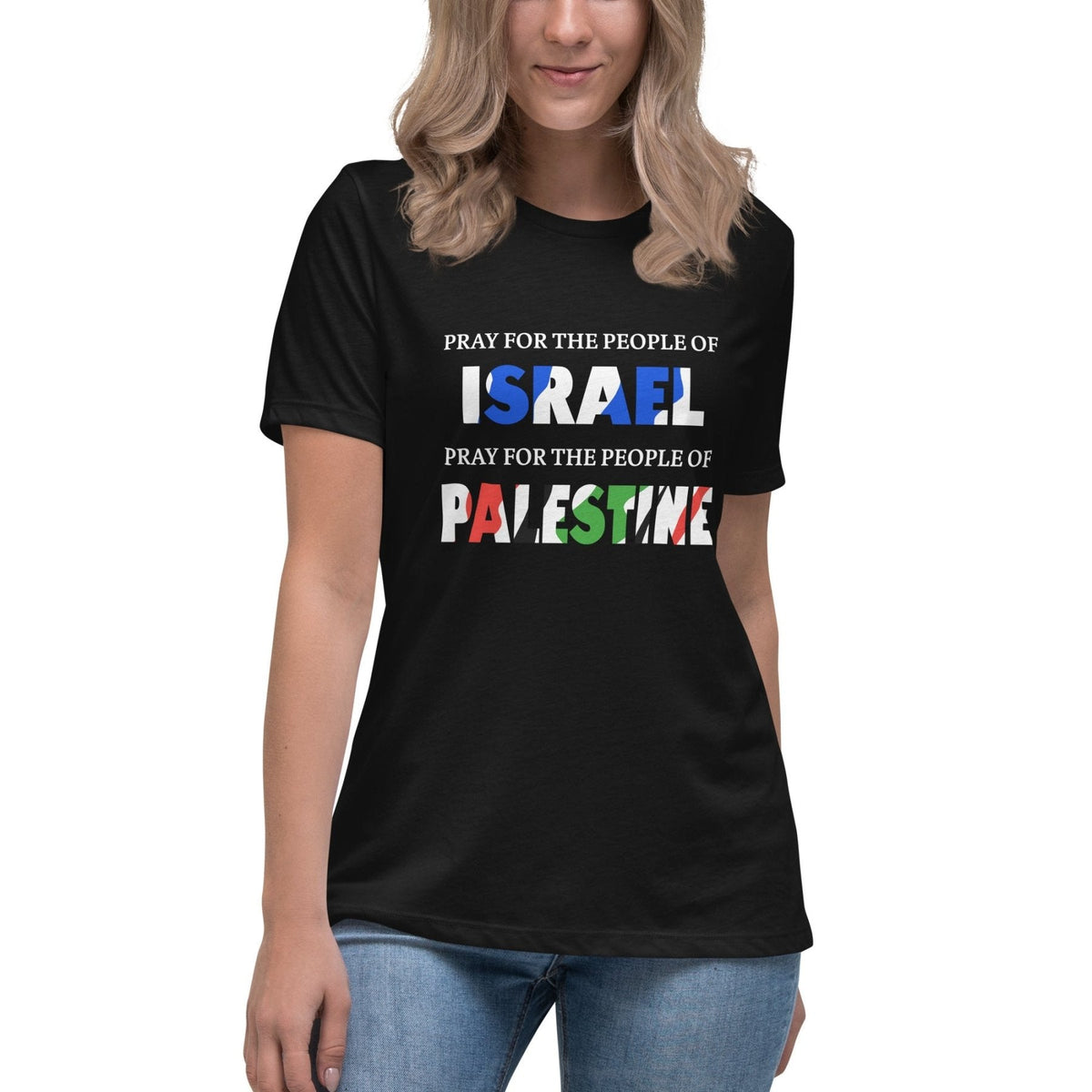 Pray For Israel Palestine Women's Shirt product image 4