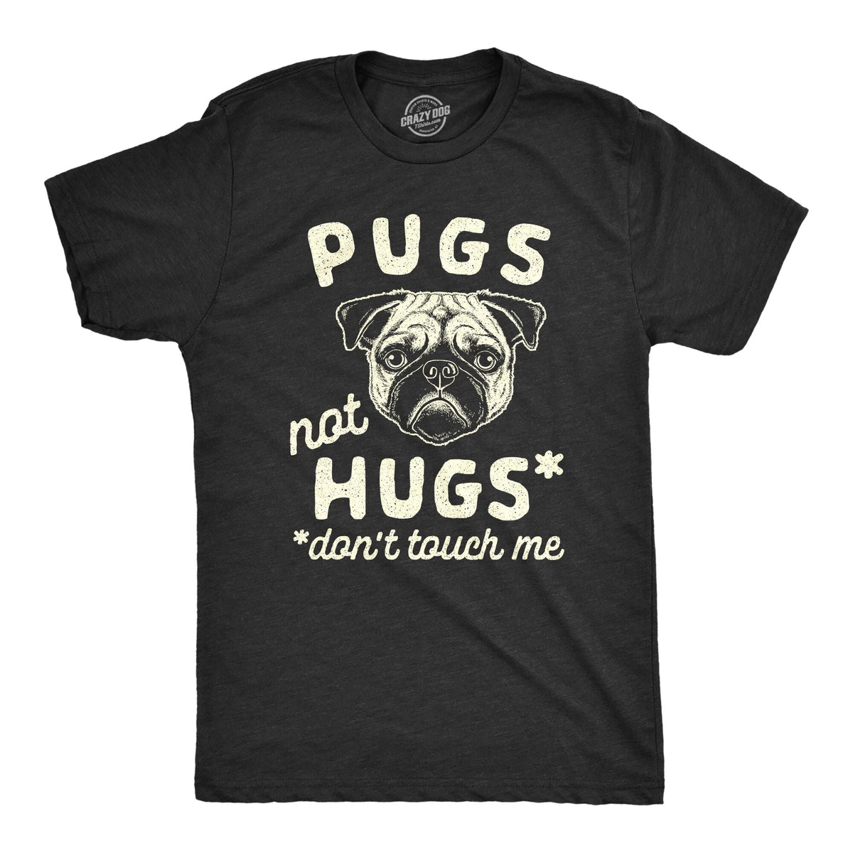 Pugs Not Hugs Coronavirus Men's T Shirt product image 1