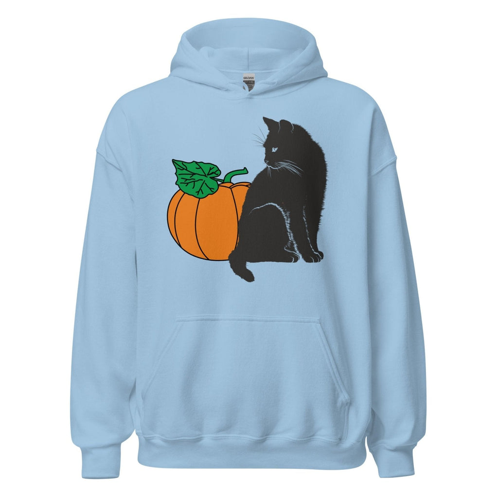 Pumpkin and Black Cat Hoodie product image 5
