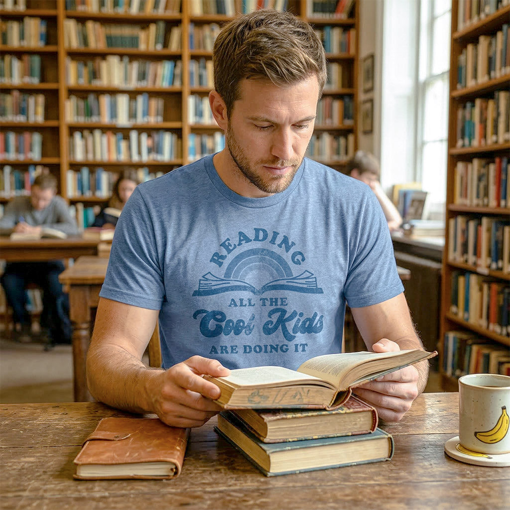 Reading: All The Cool Kids Are Doing It Men's T Shirt product image 2