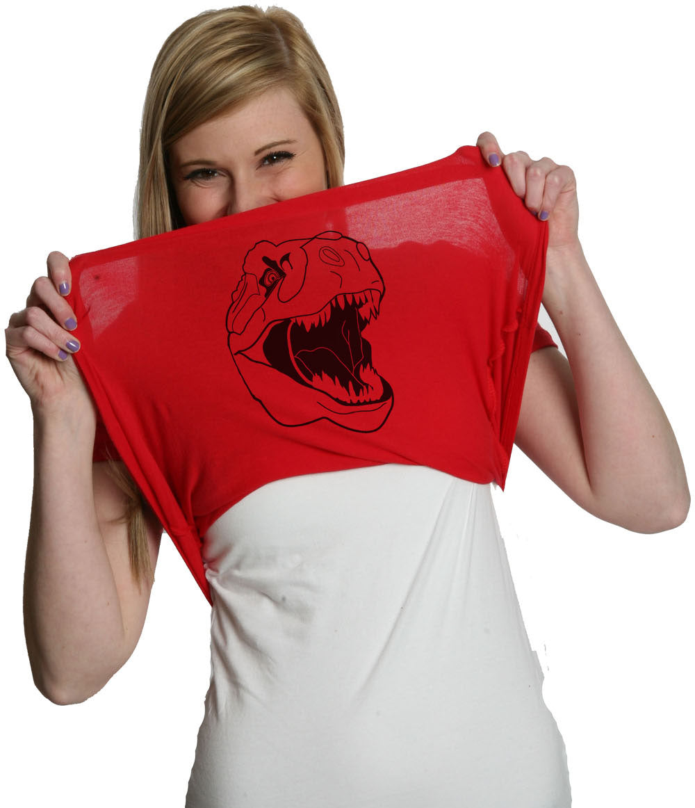 Ask Me About My T-Rex Flip Women's T Shirt product image 10