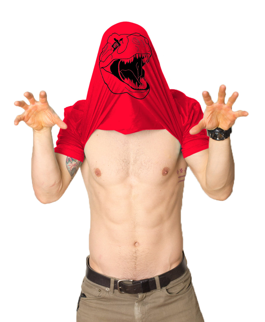 Ask Me About My T-Rex Flip Men's T Shirt product image 10