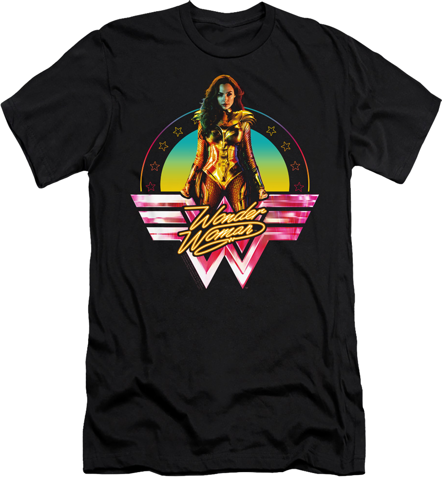 Retro Logo Wonder Woman 1984 T-Shirt product image 1