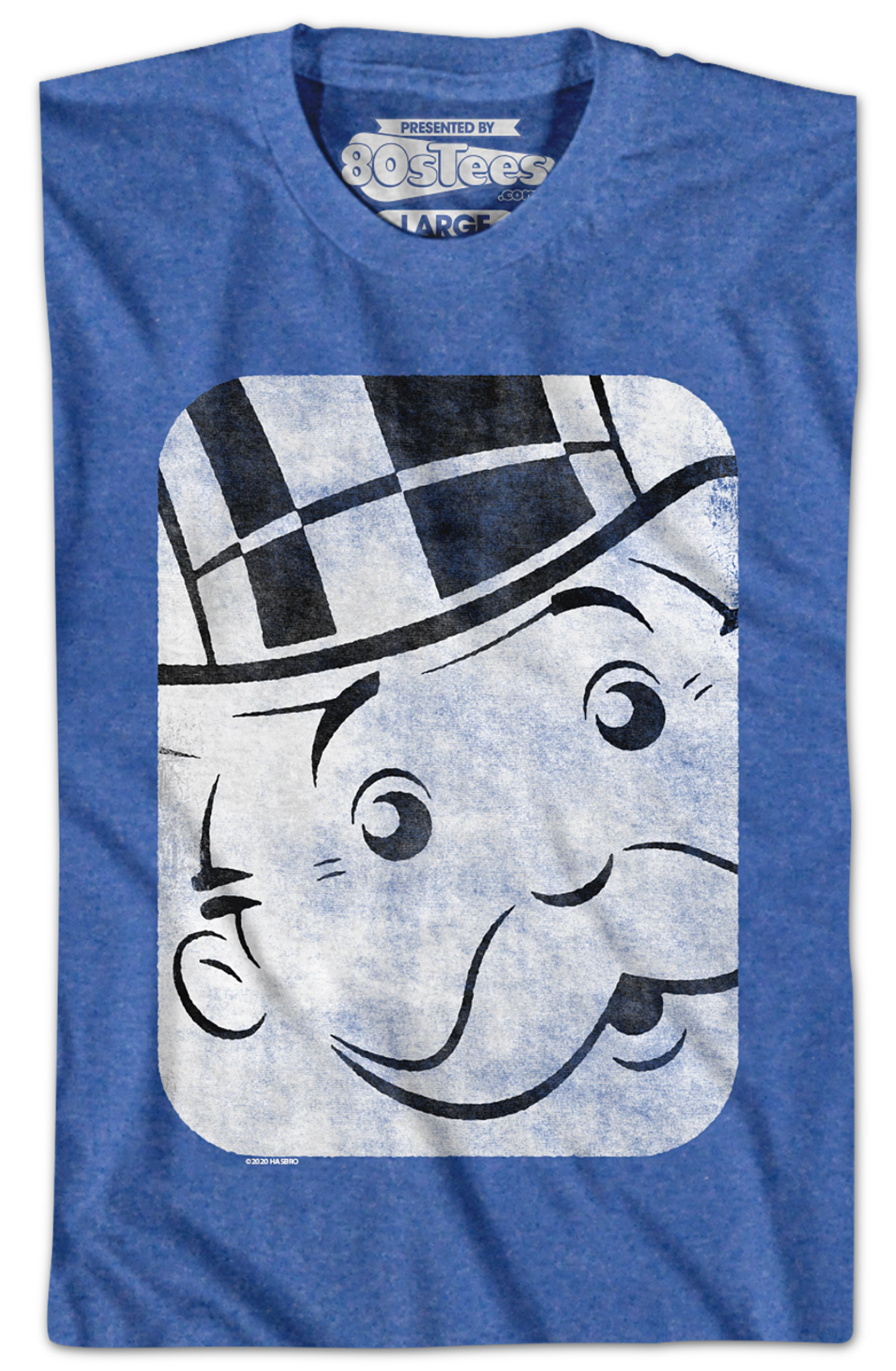 Rich Uncle Pennybags Head Shot Monopoly T-Shirt product image 2