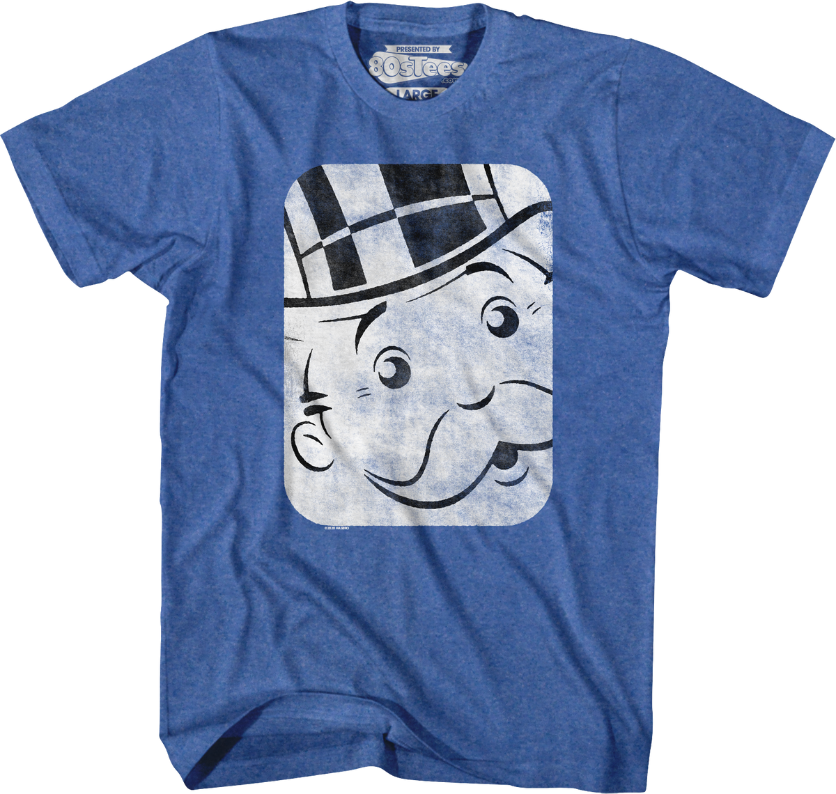 Rich Uncle Pennybags Head Shot Monopoly T-Shirt product image 1