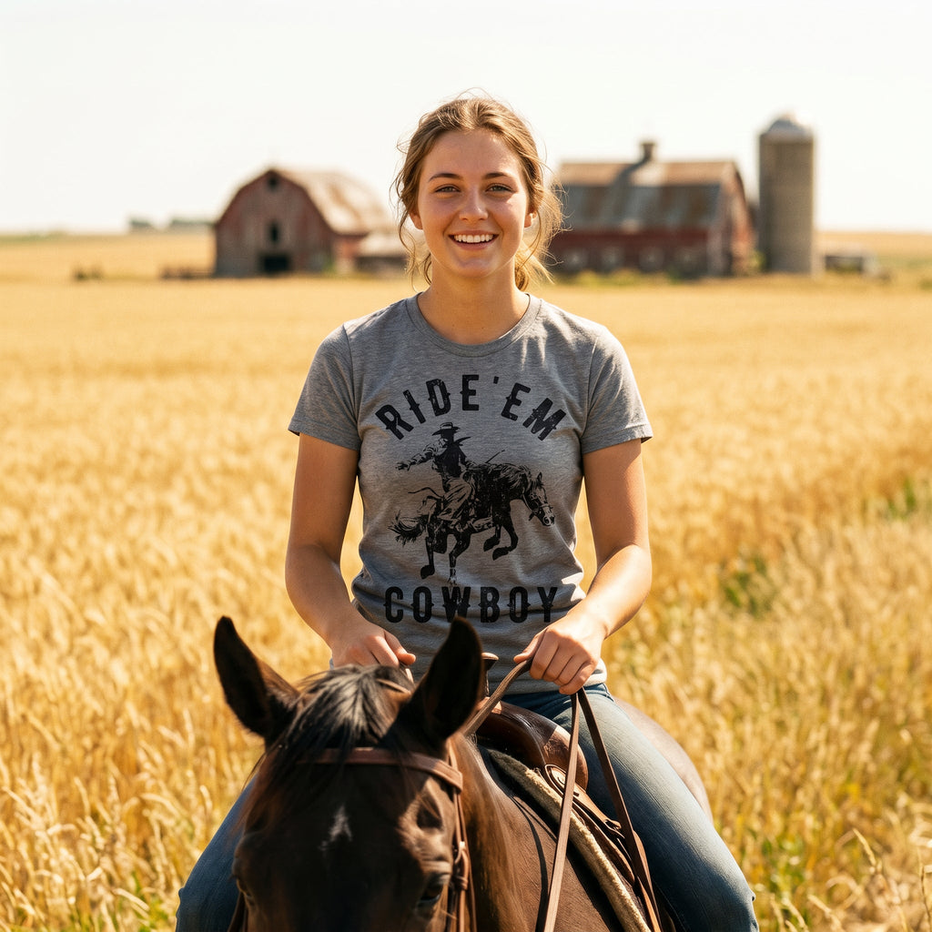 Ride 'Em Cowboy Women's T Shirt product image 4