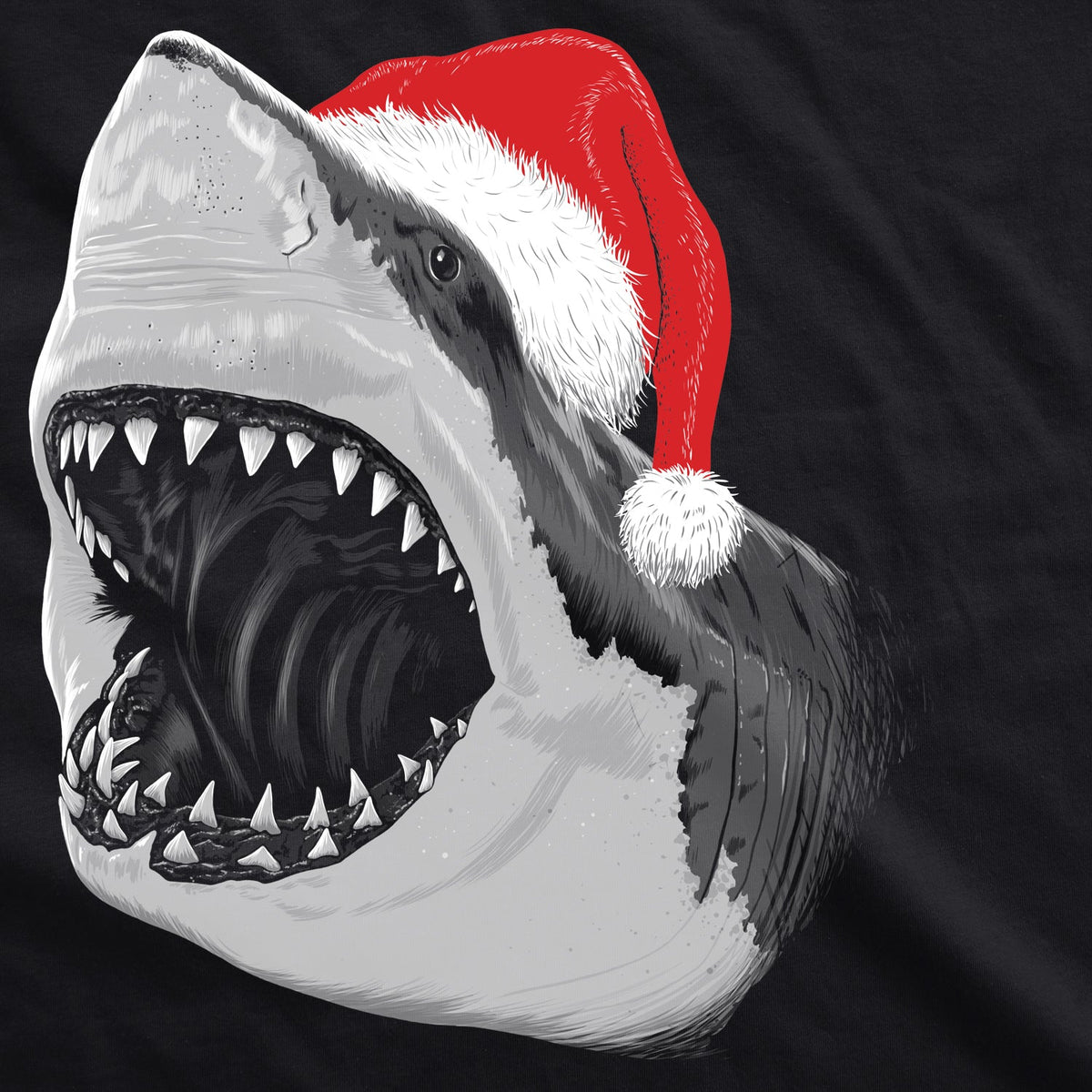 Santa Jaws Men's T Shirt product image 2
