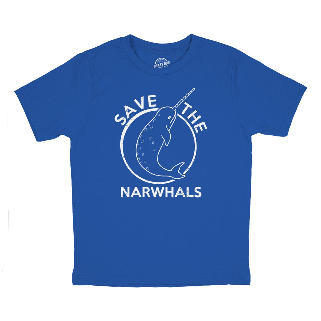 Save The Narwhals Youth T Shirt product image 2