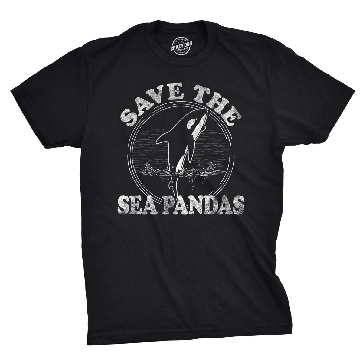 Save The Sea Pandas Men's T Shirt product image 1