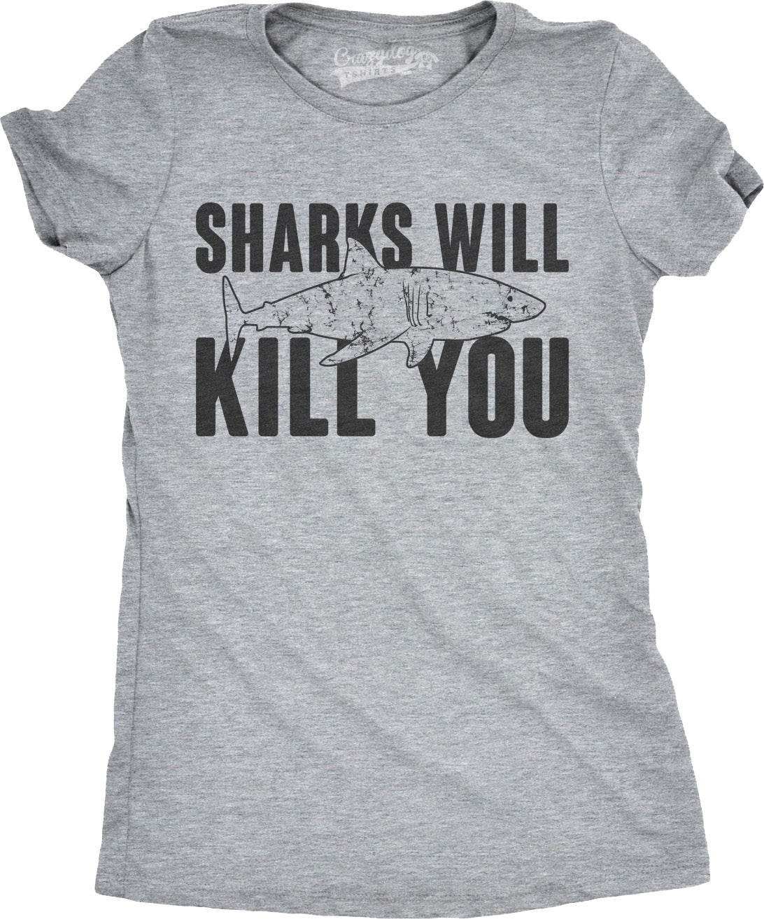 Sharks Will Kill You Women's T Shirt product image 5