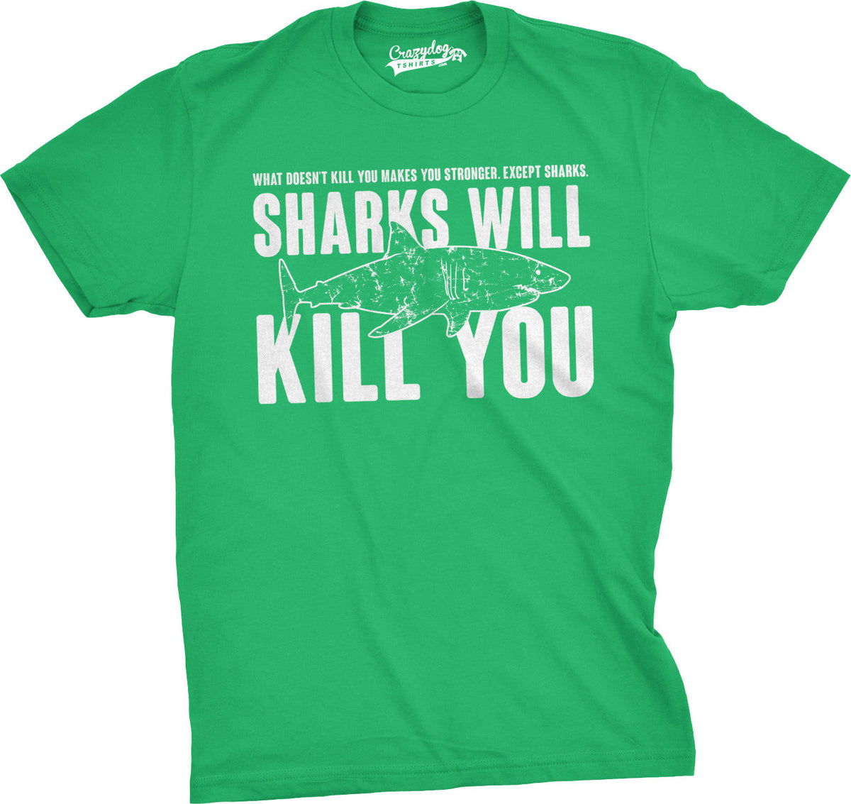 Sharks Will Kill You Men's T Shirt product image 6