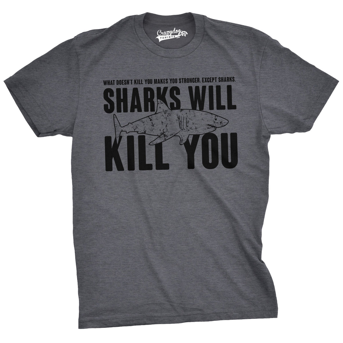 Sharks Will Kill You Men's T Shirt product image 5
