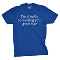 I'm Silently Correcting Your Grammar Men's T Shirt product image 1