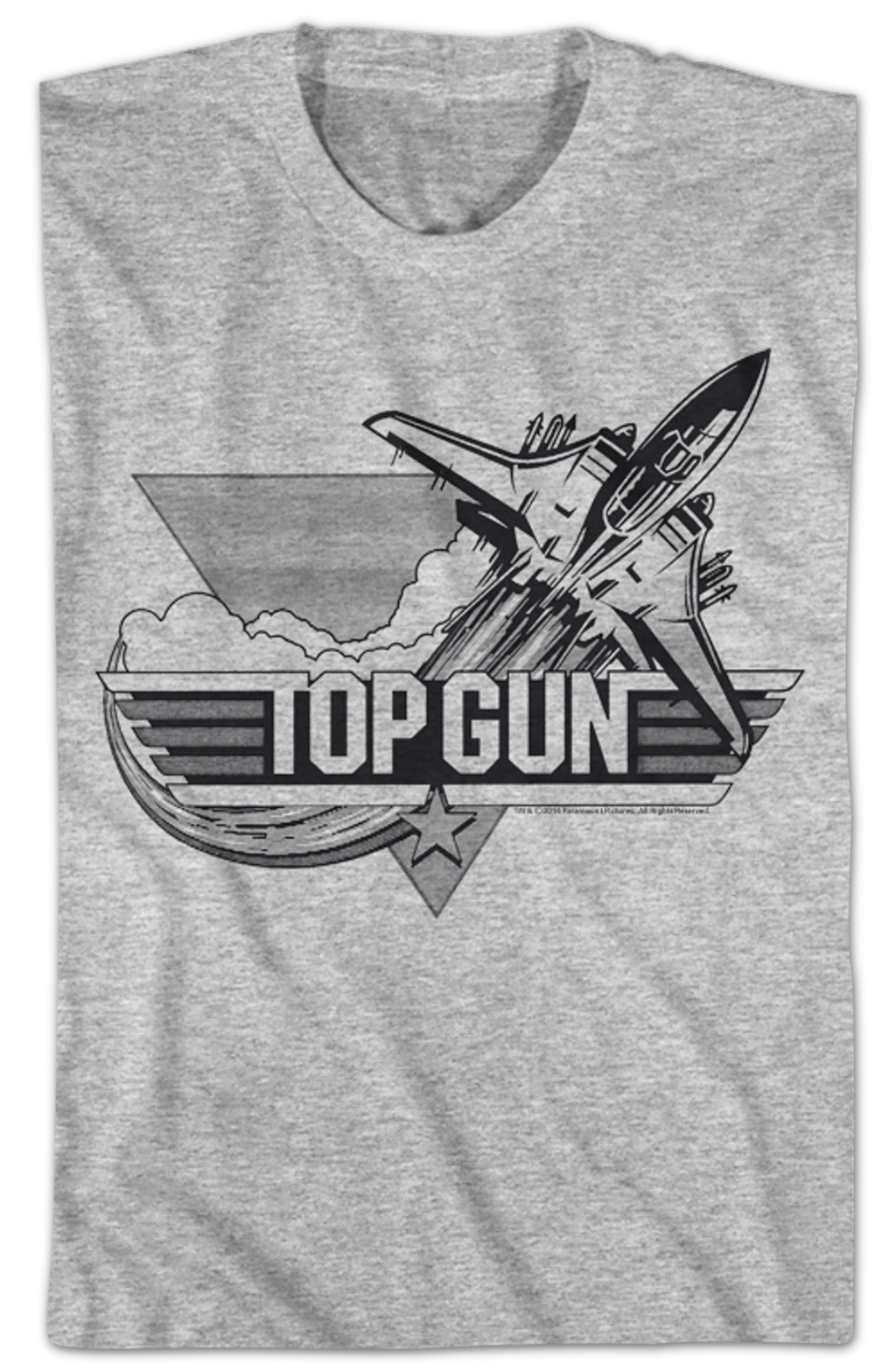 Simple Flyby Top Gun T-Shirt product image 2