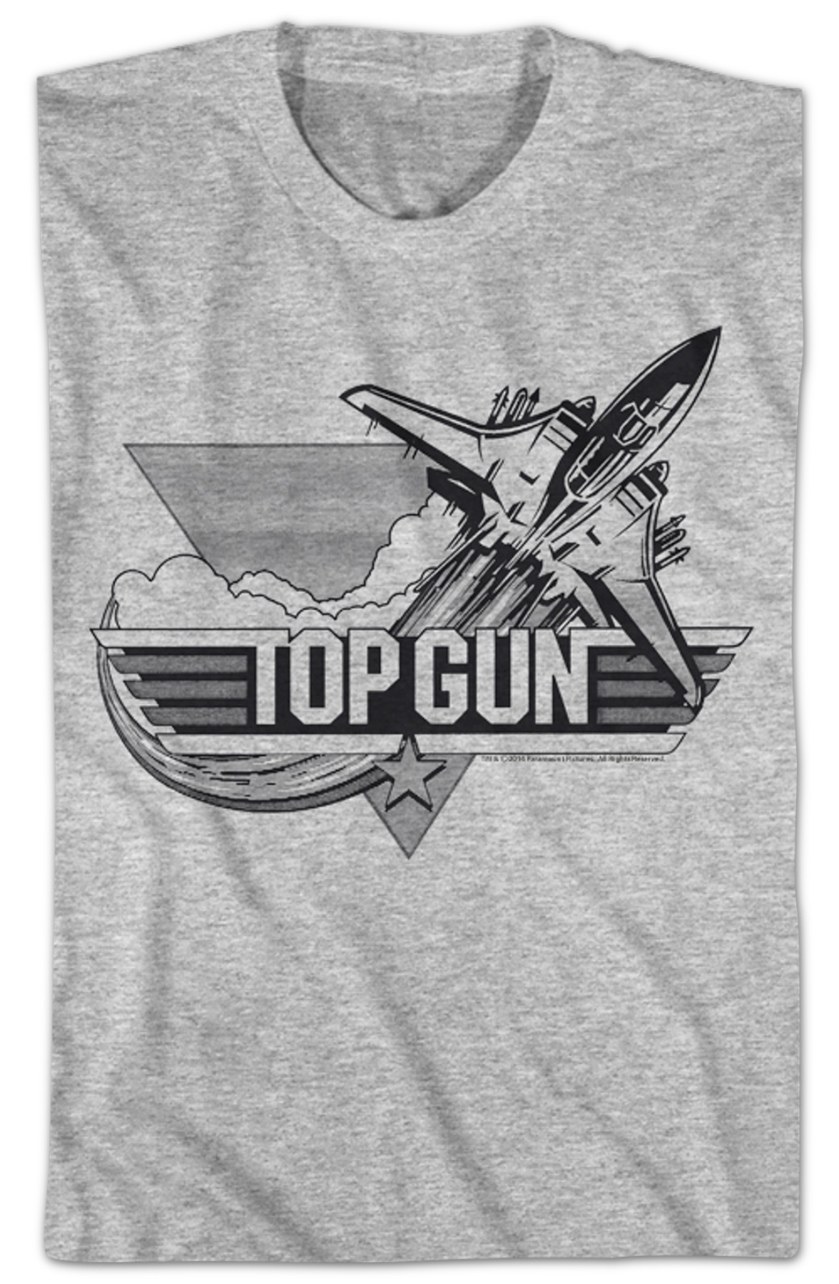 Simple Flyby Top Gun T-Shirt product image 2