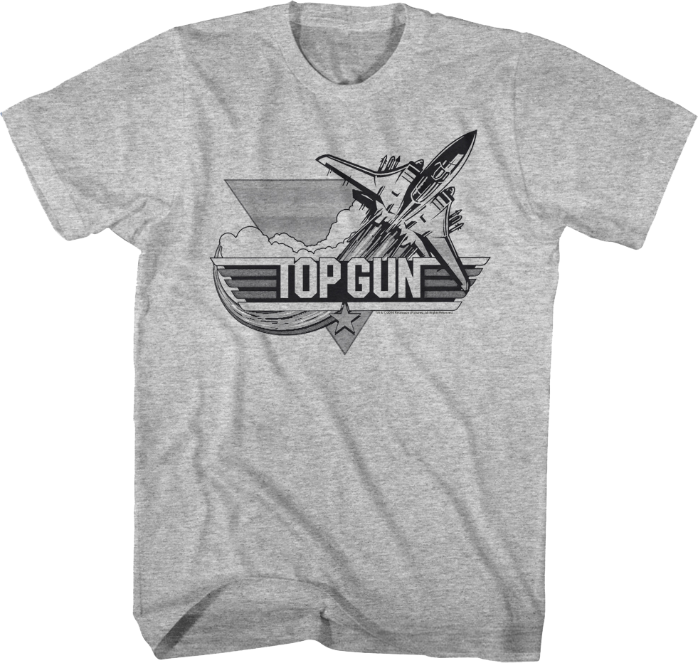 Simple Flyby Top Gun T-Shirt product image 1