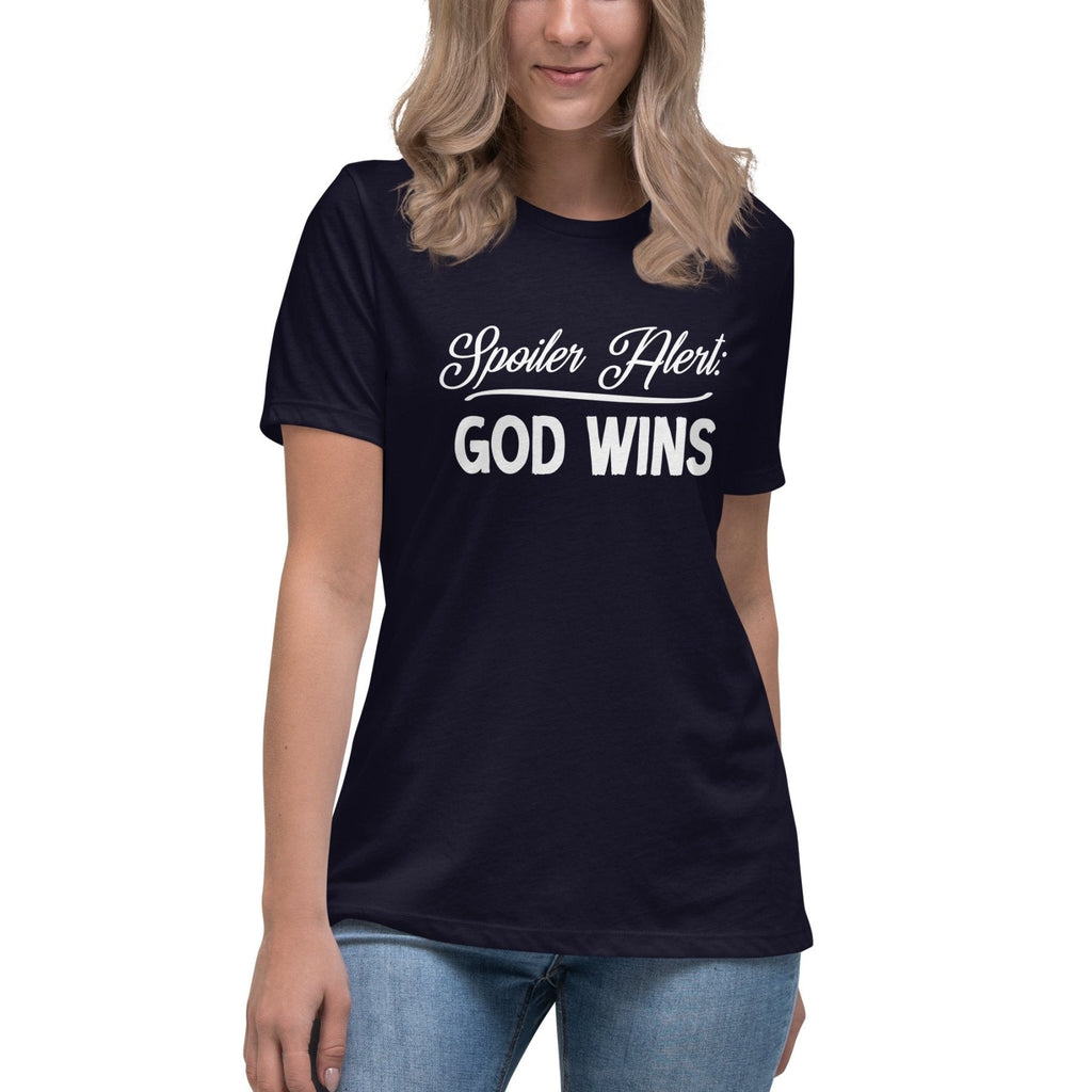 Spoiler Alert God Wins Women's Shirt product image 3