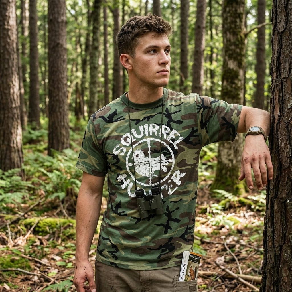 Squirrel Hunter Men's T Shirt product image 2